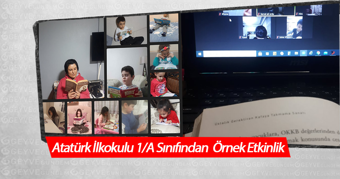Atatürk İlkokulu 1/A Sınıfı'ndan Örnek Etkinlik